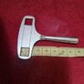 vintage Brass Clock  Winding Key Size 6 Image 6