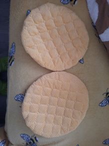 mustard/yellow stool covers