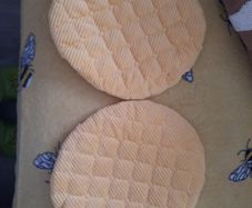 mustard/yellow stool covers