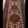 XL Vintage 440cm X 90cm  Persian Heriz Hand Knotted Runner Carpet Image 4