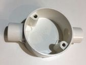 PVC 20 mm Conduit Straight Through Box
