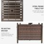 NEW Rattan Outdoor/Indoor Coffee table Image 5