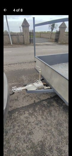 heavy duty single axel trailer