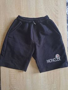 Black Moncler shorts boys age 11 Free post