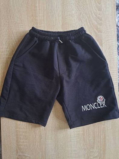 Black Moncler shorts boys age 11 Free post