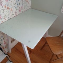 Glass Top Study Desk  Priced to Sell