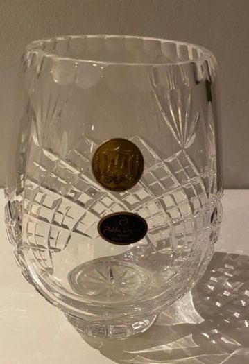Dublin Crystal 6 inch canister or vase