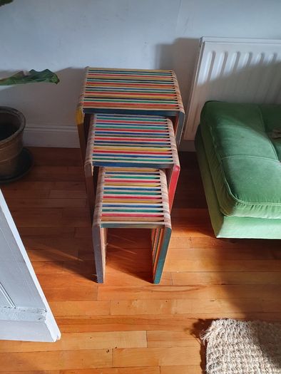 Solid Wood Nest of Tables