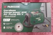 Parkside X20V Cordless Compressor Triple Source Inflator Air Pump. Parkside X20V Cordless Brushless Impact Wrench 1/2 Inch Drive. Parkside X40V Cordless Brushless Chainsaw Pruning Saw