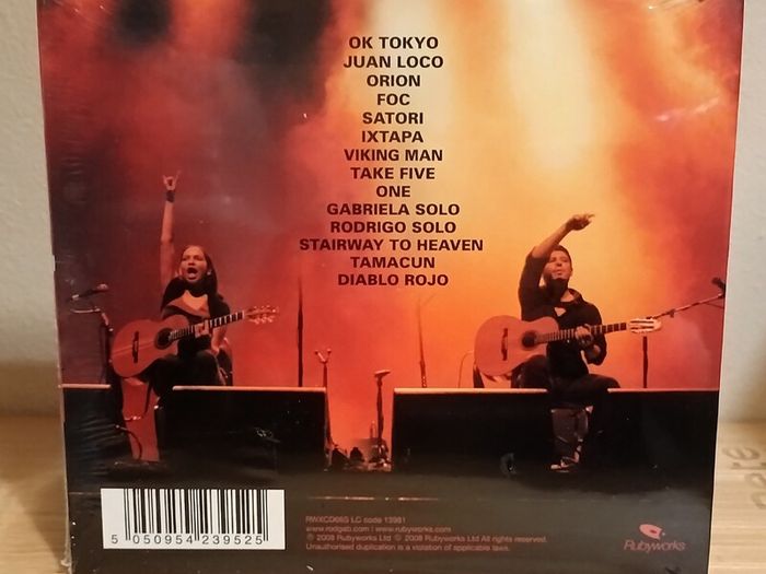 Rodrigo y Gabriela Live in Japan CD Album