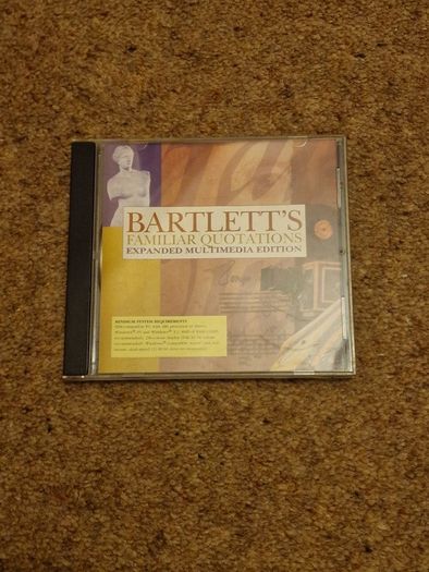 Bartlett's Familiar Quotations Expanded Multimedia Edition