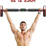 Heavy-Duty Adjustable Pull-Up Bar That Can Be Installed Without Drilling, Suitable for Door Frames with a Width of 65-100 Cm, Perfect for Home Gyms And Doorway Workouts. The Main Body Is Made of Black Carbon Steel And Features Resistance Training Image 5