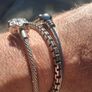 3 X Sterling Silver Bracelets (36 grams) Image 4