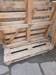 wooden pallets