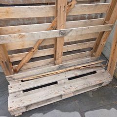 wooden pallets