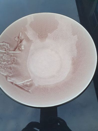 Pier 1 ...  Ceramic Stoneware Dinner Setting/... 3 Piece Setting  ..  (1) Soup/Cereal Bowl, (1) Side Plate, (1) Dinner Plate ..... (Have 2 Sets in Total at 14.00each Set)