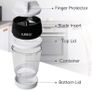 Vegetable Slicer Spiralizer for Vegetables - 4 in 1 Vegetable Spiralizer Spiraliser Hand Held with Container - Spaghetti Zoodle Zucchini Noodle Maker Food Spiralizer Veg Spiralizer Vegetable Slicer (FREE POSTAGE) Image 5