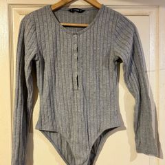 Grey bodysuit