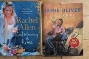Rachel Allen &amp; Jamie Oliver cookbooks