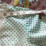 Vintage 60s 70s Green and White polkadot summer dress size small Image 7