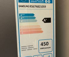 AmericanFridge/Freezer Samsung A Rated