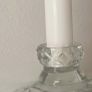 ShabbyChic Crystal cut candle holder Image 2