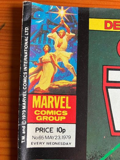Comic: 'Star Wars Weekly' no. 65 / 1979