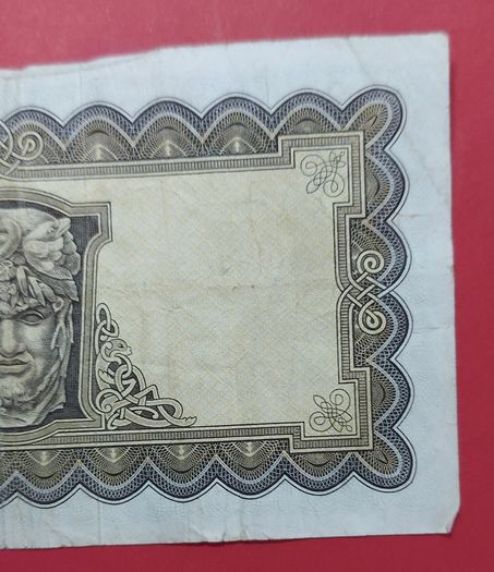 Irish 1973 Lavery Five pound banknote in Fine condition
