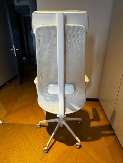 IKEA JARVFJALLET Office Chair Grann White Armrests