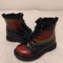 NEXT Lined Lace-Up colourful Boots Image 10