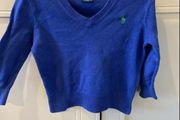 Polo Ralph Lauren Blue jumper 18months