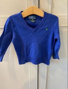 Polo Ralph Lauren Blue jumper 18months