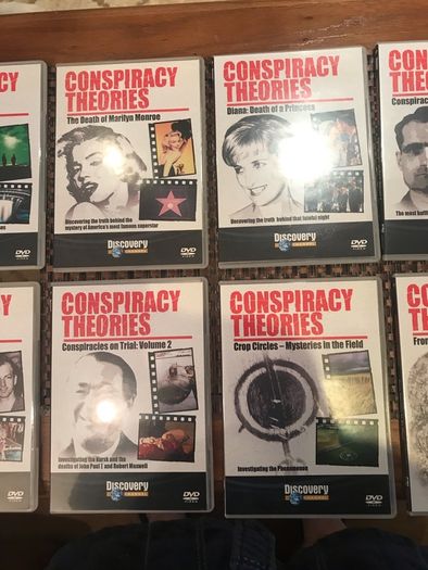 dvd box set. Conspiracy theories