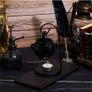 3in1 Set: Witchy Tea Light Holder & Aroma Oil Burner - unique gift Image 2