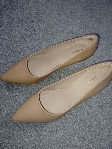New.Clarks women high heel shoes.size UK7