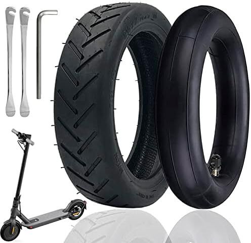 2 Pack 8 1/2x2 Xiaomi M365 Tires, 8.5 Inch Spare Wheel Outer And Inner Tires for Mijia Xiaomi M365/M365Pro Durable And Anti-slip Electric Scooter Butyl Rubber Tires, 8.5 Inch Scooter Tire Wheel