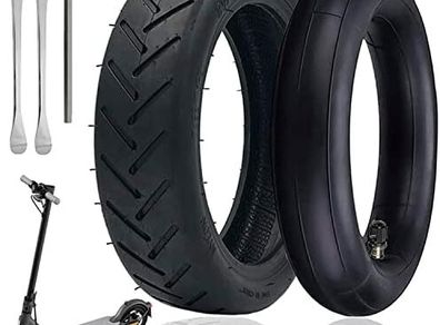 2 Pack 8 1/2x2 Xiaomi M365 Tires, 8.5 Inch Spare Wheel Outer And Inner Tires for Mijia Xiaomi M365/M365Pro Durable And Anti-slip Electric Scooter Butyl Rubber Tires, 8.5 Inch Scooter Tire Wheel