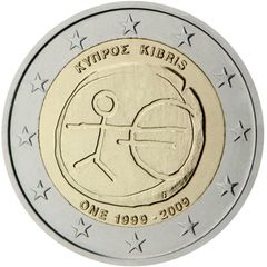 Cyprus 2 Euro Commemorative Coin 2009 - EMU. Uncirculated.
