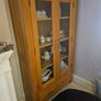 Solid Oak Display Cabinet Image 3