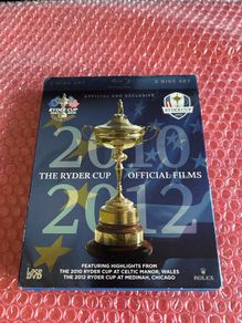 Ryder Cup 2010 and 2012 official films Blu-ray