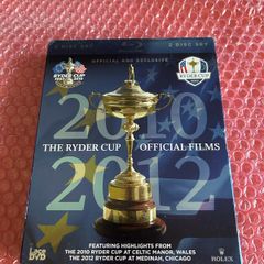Ryder Cup 2010 and 2012 official films Blu-ray