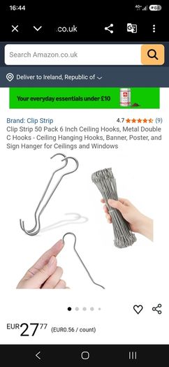 Bundle of Wire Ties Hooks