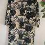 dress kaffe green patterned tunic dress freesize 12/14 Image 8