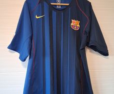 Barcelona Jersey. Official Nike FC Barcelona Away Jersey 2004/2005. Authentic Original From 2004. Collect In Dublin Or Receive Via Post.