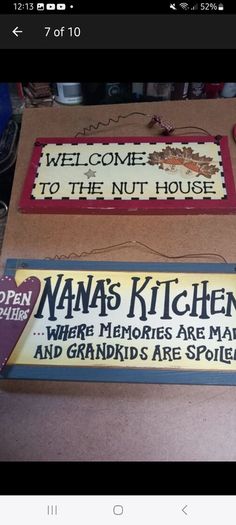 Wall wooden plaques