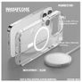 Magnetic Clear Case For APPLE iPhone 15 Pro Max Wireless Charging Compatible With Magsafe Image 4