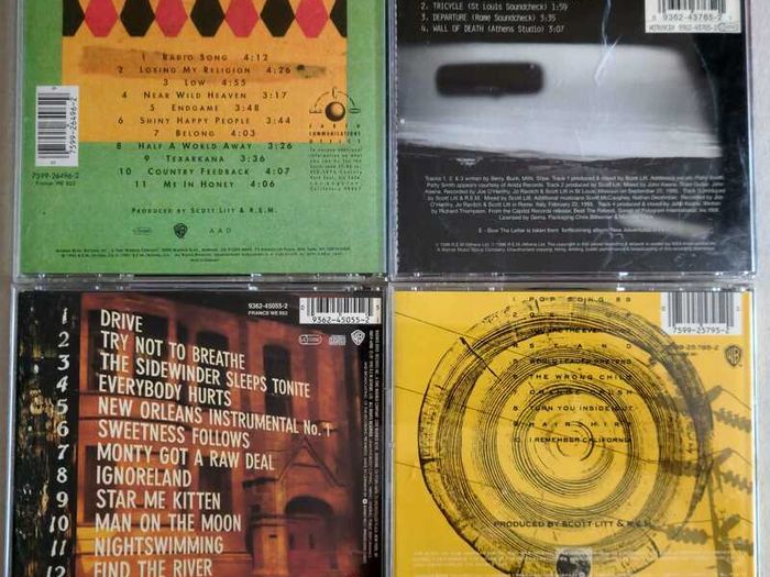 Cd Rem - Lot Of 5 Cd's Vg Condition.