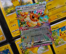 Eevee EX ! Double Rare ! from Terastal Festival EX Set ! 2024 ! Japanese Pokemon Card !