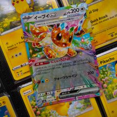 Eevee EX ! Double Rare ! from Terastal Festival EX Set ! 2024 ! Japanese Pokemon Card !