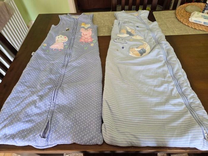 Pure Cotton Baby/Toddler Sleep Bags, 0-3 Years